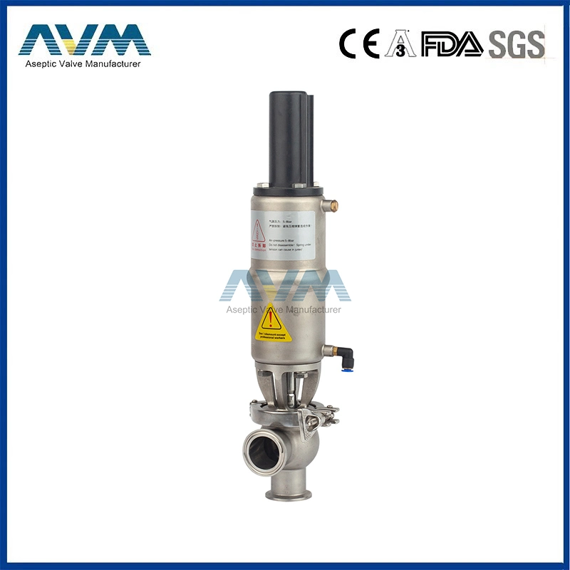 Stainless Shut off Flow Divert Single Seat Valve F Type