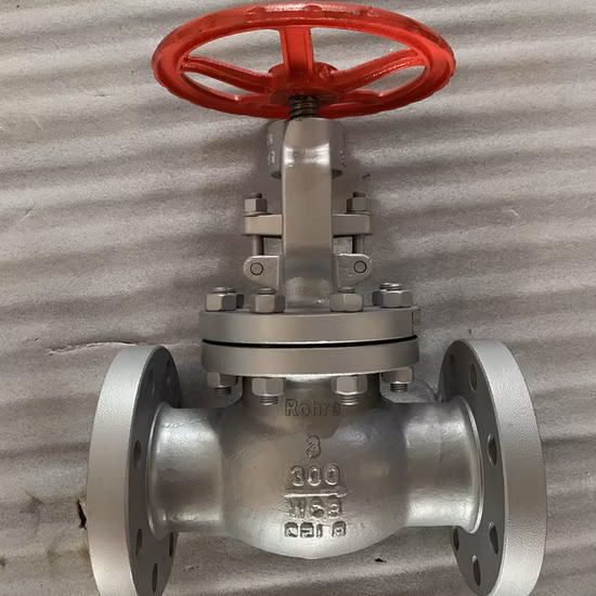 Norme API ASME B16.34 Fabricants de robinets à soupape Wcb 150lb300lb